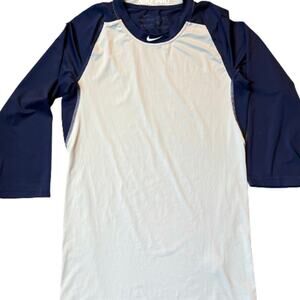 Nike Men’s SM 3/4 Sleeve Dri-Fit Baseball Shirt